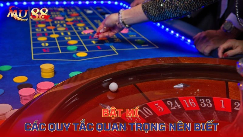 Luật chơi cơ bản trong game Roulette tại VVVWIN